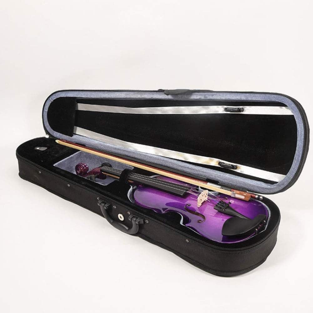 Violino Principianti Violino Principianti Bambini Violino Bambini Principianti Pratica Esame Violino,1/4,Purple