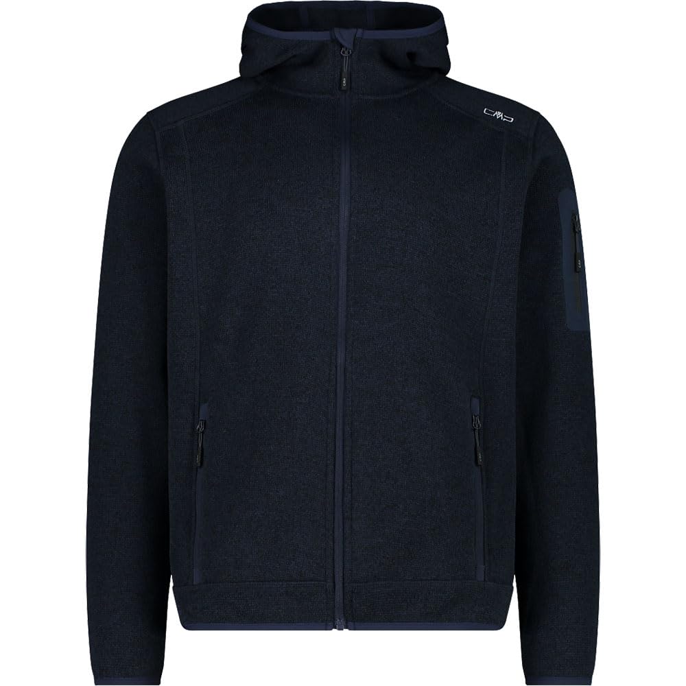 CMP Man Jacket Fix Hood, Blue Antracite, 54