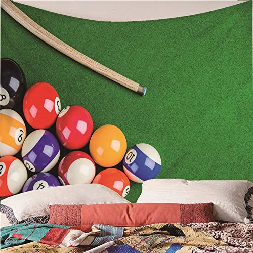 Tenture murale billard multicolore en toile imprimée haute définition - 5