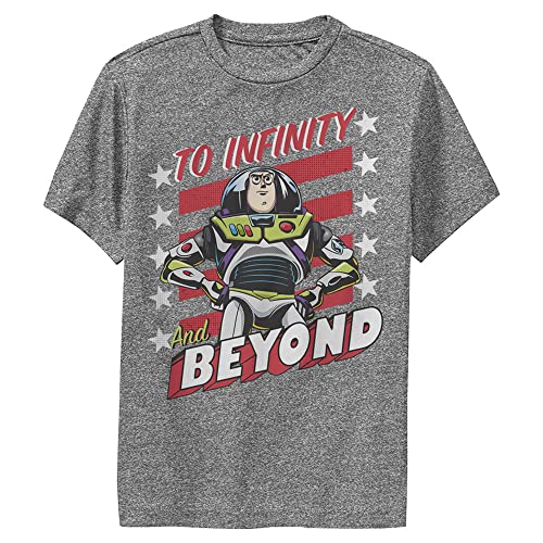 T-shirt Toy Story Disney anti-irritation en coton respirant pour garçon actif