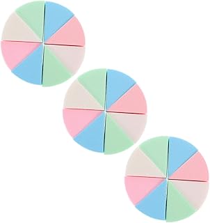 Angoily 3 juegos de esponjas triangulares de ...