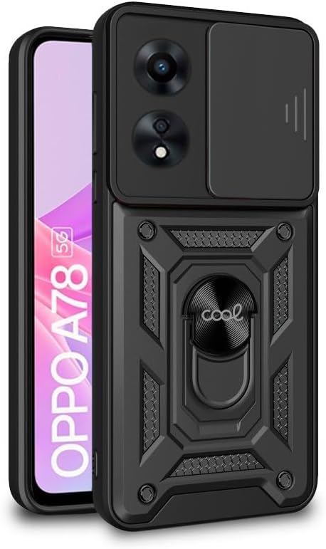 Funda para Oppo A78 5G Hard Ring Negro