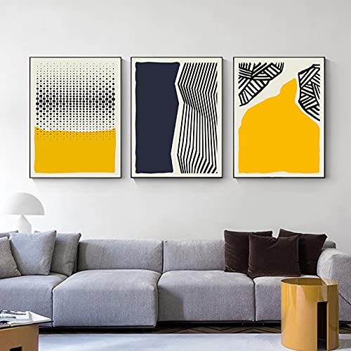 Affiche de ligne rétro nordique pour créer un salon chaleureux et design