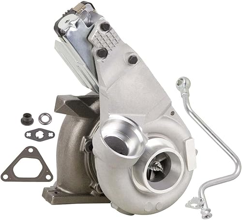 Turbocharger w/Turbo Gaskets & Oil Feed Line For Dodge Freightliner Mercedes Sprinter Van 2.7L Diesel 2004-2007 - BuyAutoParts 40-80749IL New