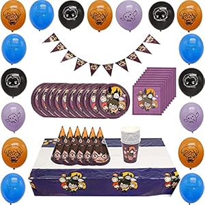 2609 / 5000 翻译结果 KENG 98-delige Harry Potter magische themafeestset, milieuvriendelijk servies, 10 gasten feestartikelen…