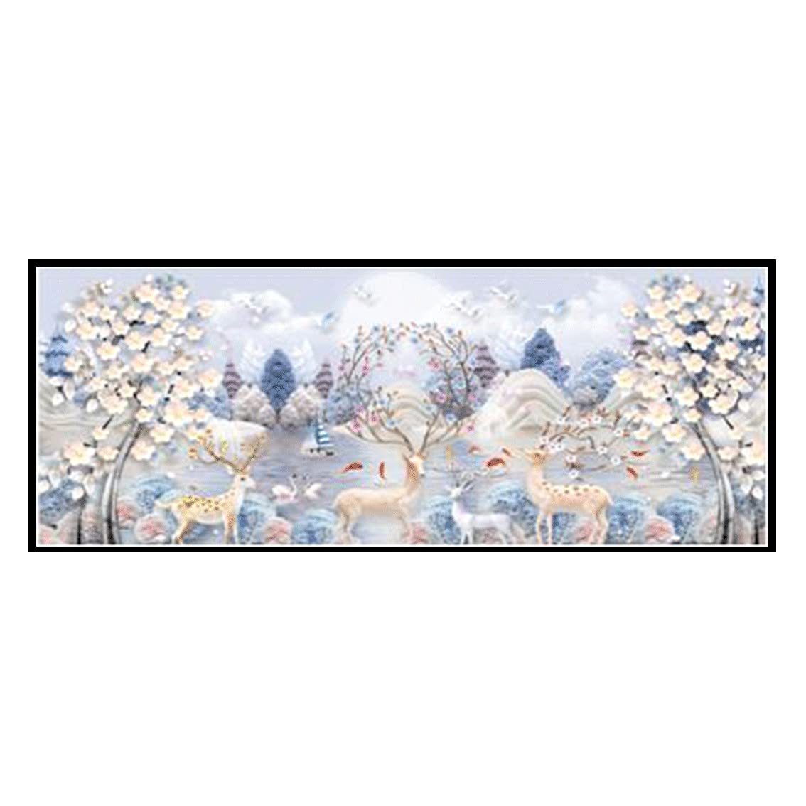 Kit Diamant cerf sika 5D mosaïque complète point de croix