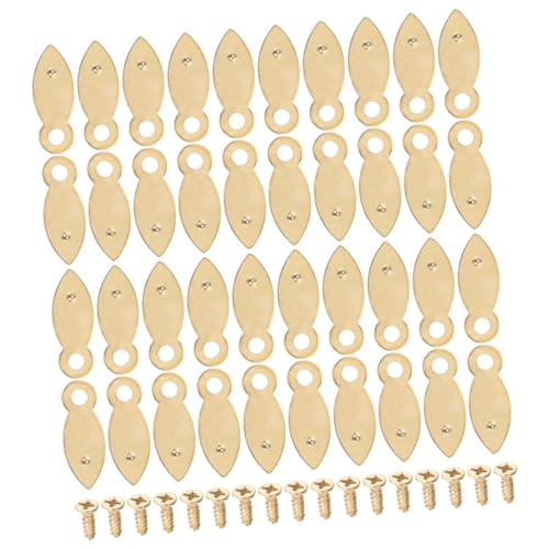 KALLORY Photo Frame Back Fasteners Iron Bracket Decorative Frame Fastener Buckle Set