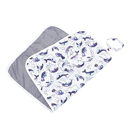 Hohopeti 防水尿パッド 再利用可能な着替えクッション おむつ替えマット フ