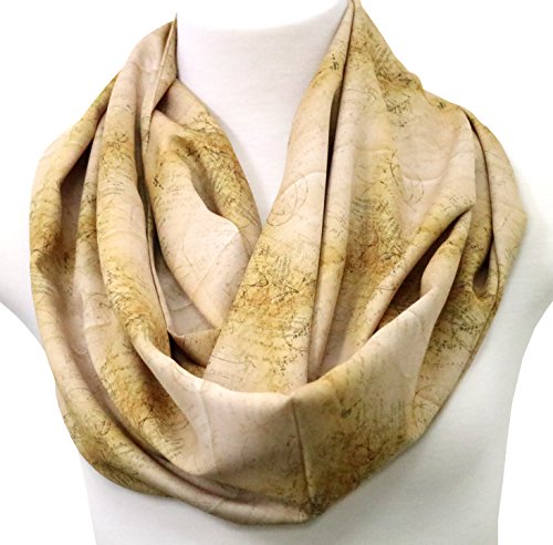 Di Capanni Vintage Math Infinity Scarf For Teacher Engineer Geek Scientist Loop Scarf Circle Scarf For Womens #TOP4