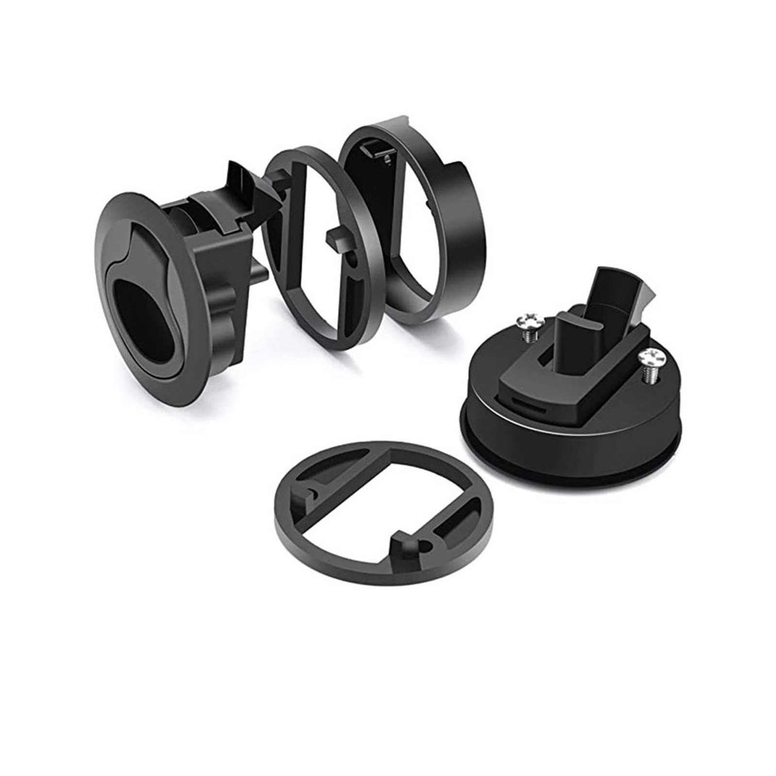 Serrure de porte en nylon pour trappe de toit de caravane et van 44mm