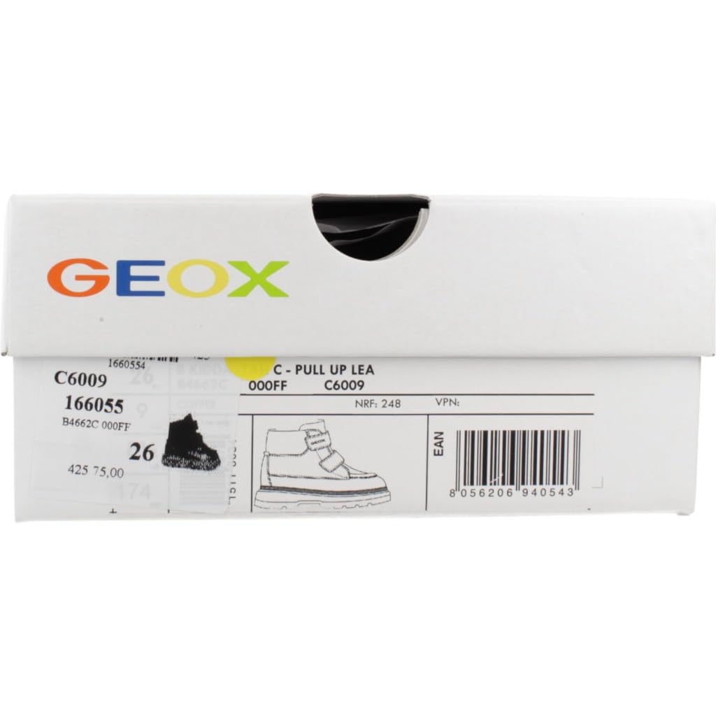GEOX BABY B KIDDARTAH BOY BIKER/AMPHIBIANS BOOTS COFFEE 25_EU