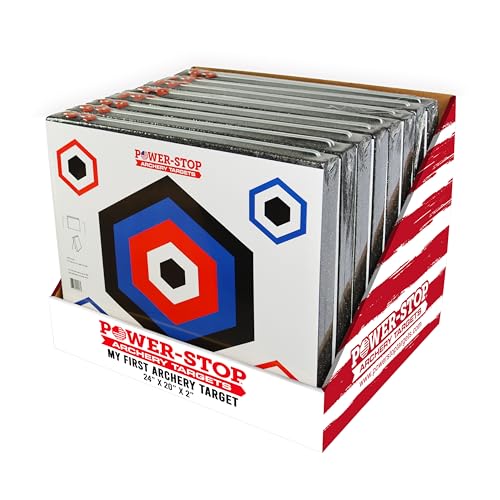 Power-Stop Archery Targets - 8 Count - 24
