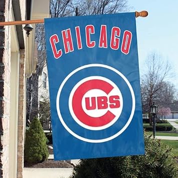 Party Animal Official Major League Baseball Fan Shop Authentic MLB Man Cave Flag Chicago Cubs