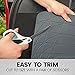 BDK Heavy Duty Rubber Cargo Mat Liner - All-Weather Trunk Protection, Trim-to-Fit Design for Cars, SUVs, Vans & Trucks - Non-Slip, Waterproof, Durable Cargo Floor Liner - 46