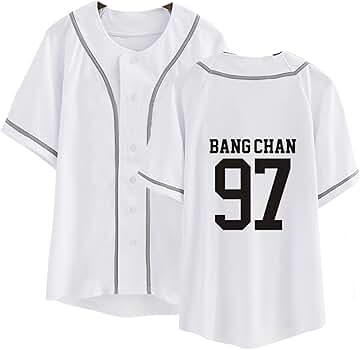 Amazon.com: SKZ Baseball Jersey Skz Felix Bangchan Hyunjin