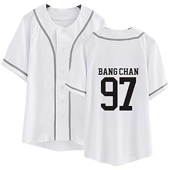 Amazon.com: SKZ Baseball Jersey Skz Felix Bangchan Hyunjin