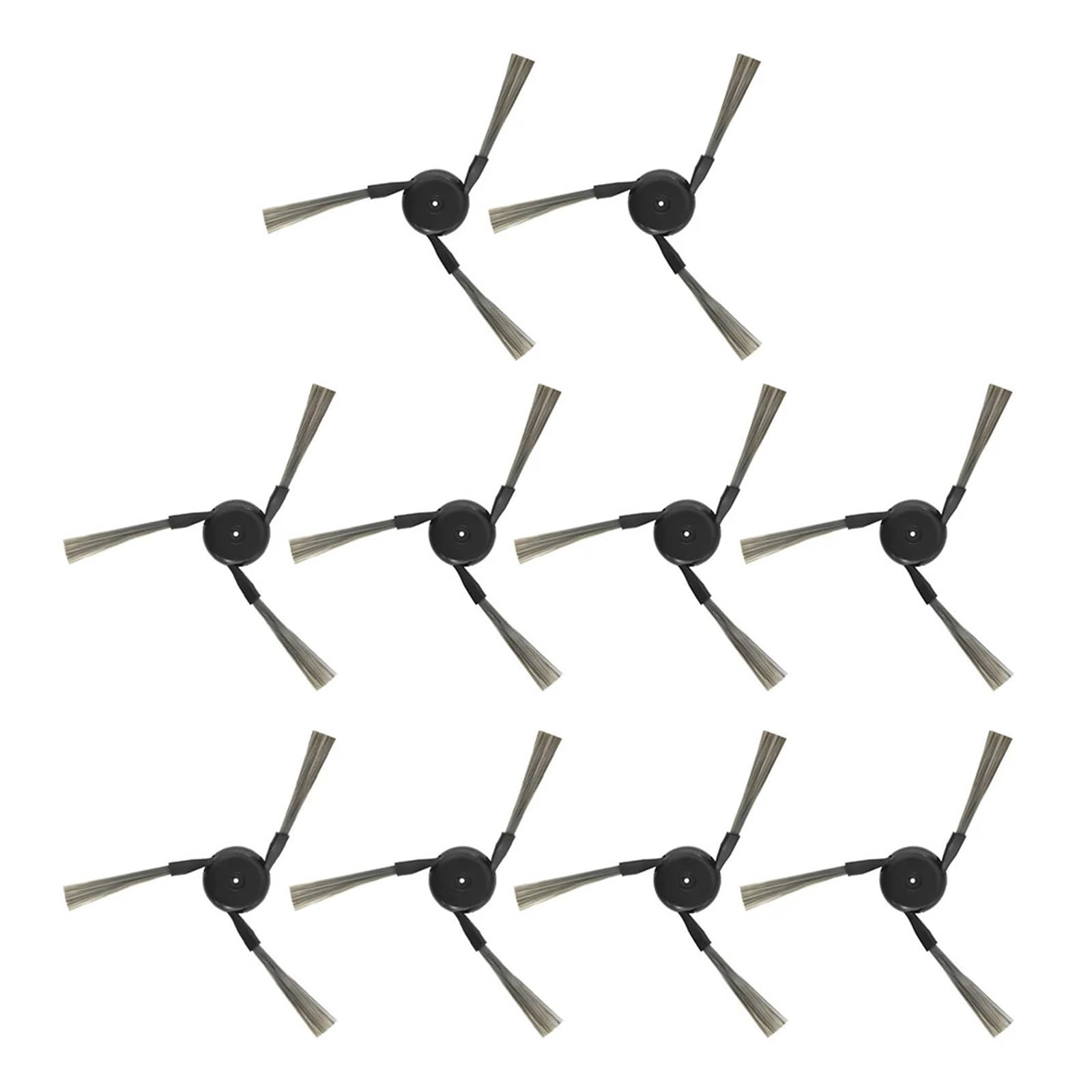 OFNYLSSCGJ 10pcs Side Brushes ，Compatible For Mova， E40 Ultra Robot Vacuum Cleaner Household Cleaning Tools Replacement Side Brush Accessories