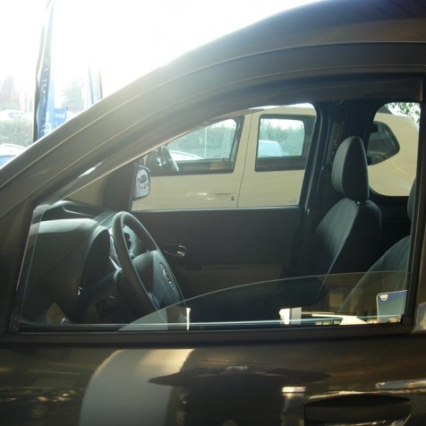 Déflecteurs d'air antiturbo pour Dacia Dokker, modèles à partir de 2013
