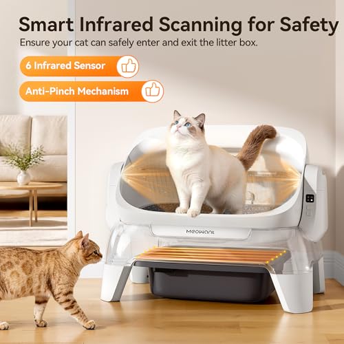 Meowant MW-SC10 Extra-Large Automatic Self-Cleaning Litter Box — view 3