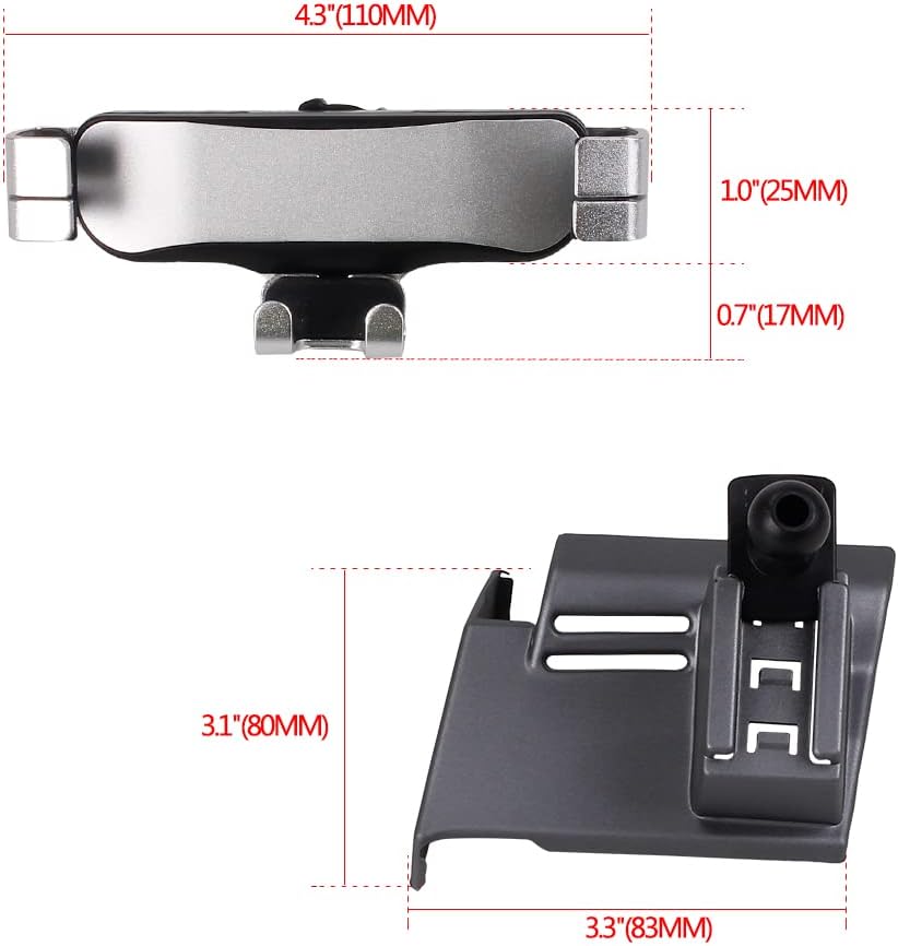 Phone Holder, Phone Mount Accessories Compatible with Tesla Model 3 Model Y 2021 2022