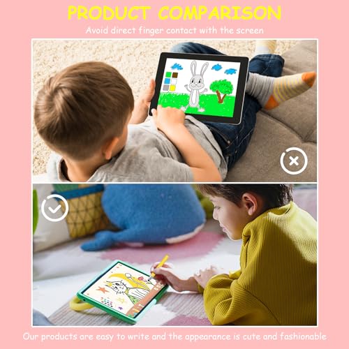 Image of Tobfit Kid Stylus Pens for Touch Screens, Kid Tablet Stylus Pen Universal Children's Compatible with Samsung, Kindle, iPad, iPhone, Android, Microsoft,