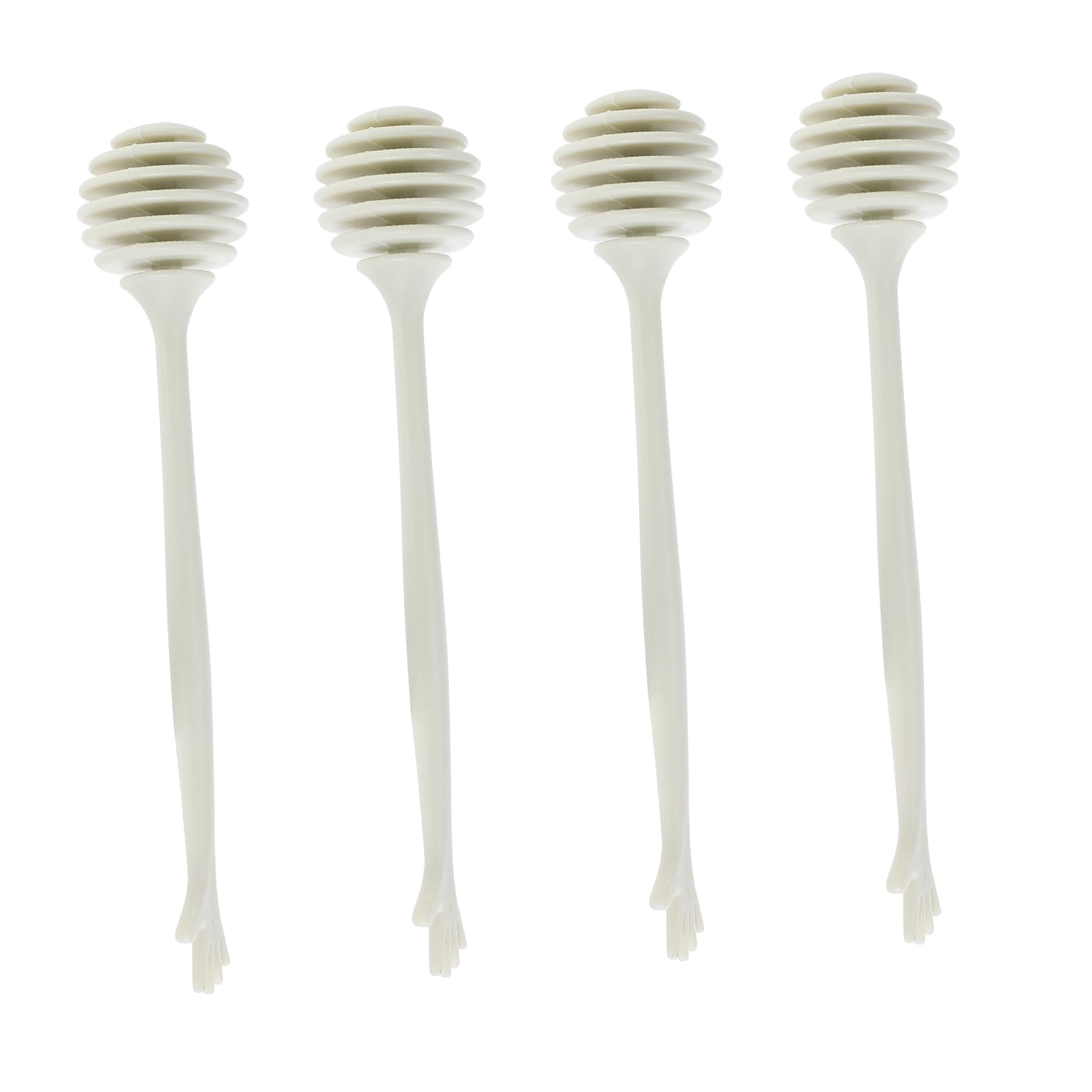 IMIKEYA 4pcs Honey Stirring Rods Practical Honey Dippers for Mixing Jam Syrup Molasses for Home Kitchen Cafes Parties Elegant Design