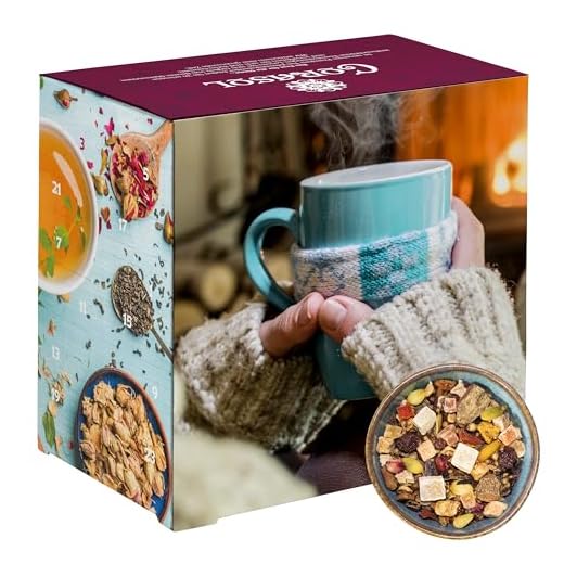 Premium Tee-Adventskalender 2021 | mit 24 Gourmet-Teesorten
