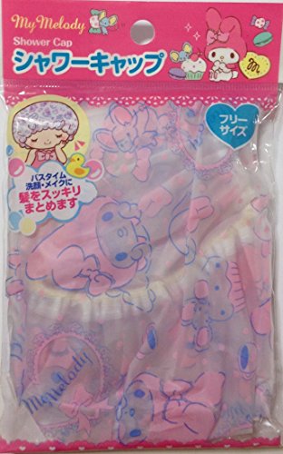 Sanrio My Melody Bath time Shower Cap Facial Cleansing Makeup Bath 46cm Beauty Tools & Accessories (Sweets)