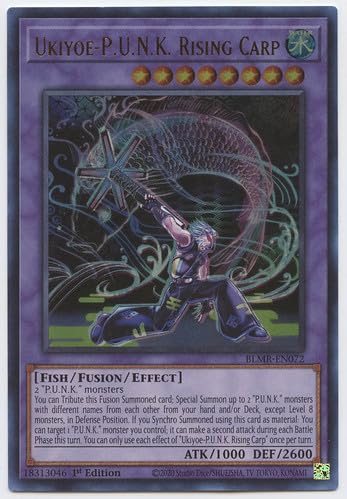 Ukiyoe-P.U.N.K. Rising Carp - BLMR-EN072 - Ultra Rare - 1st Edition