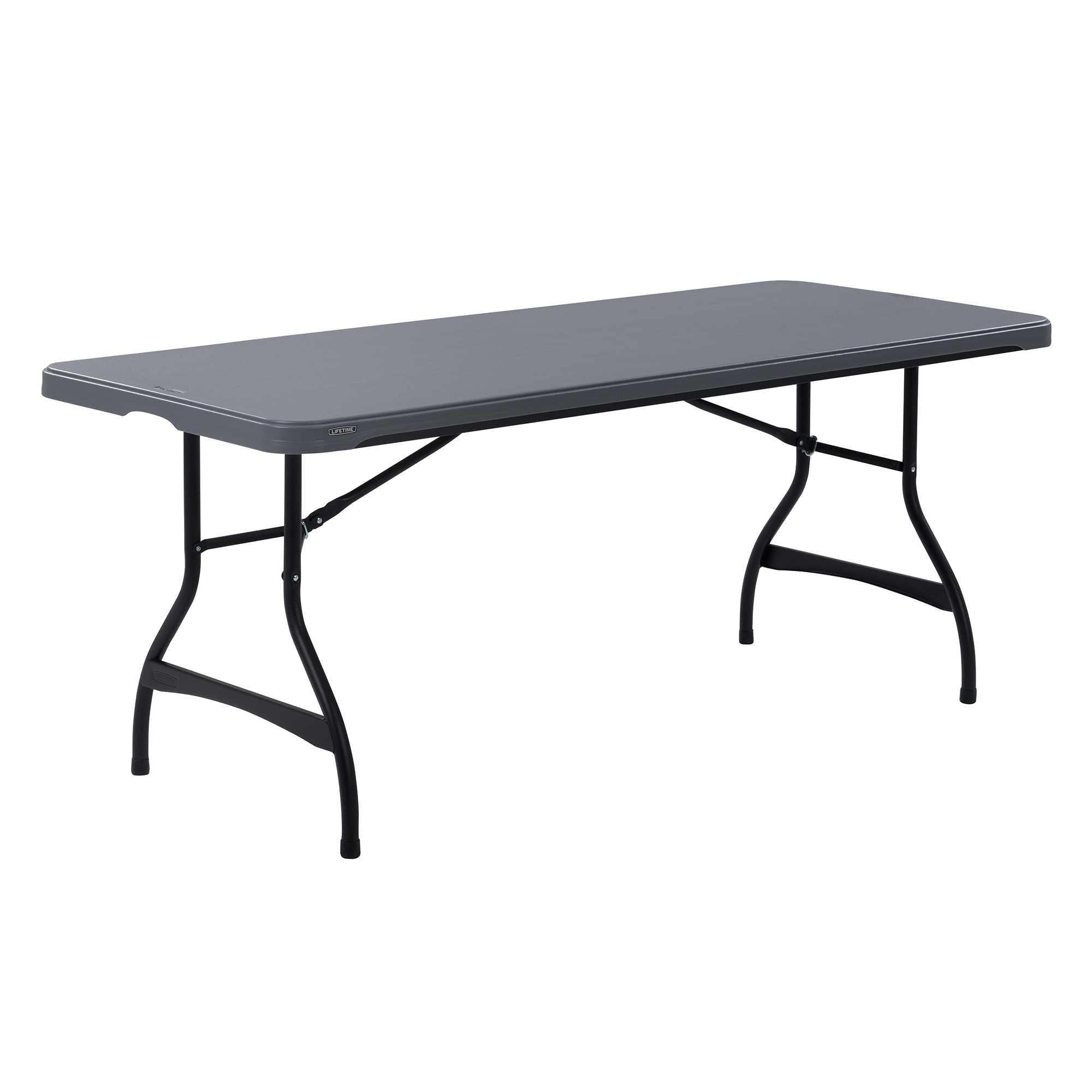 Lifetime 6-Foot Nesting Table, Commercial, Gray