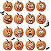 Autocollant de Visage de Citrouille, Citrouille Émoticônes Autocollants, Autocollants Emoji Citrouille, Autocollants Halloween pour Enfants Fête Artisanat, DIY Fête Citrouilles Artisanat d'Halloween