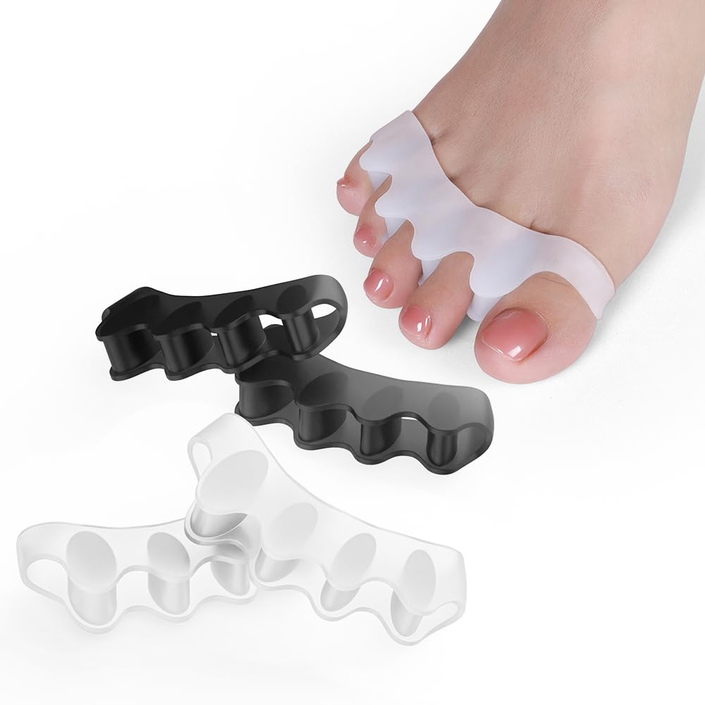 4 Pcs Toe Separator,Bunion Corrector for Women Men Toe