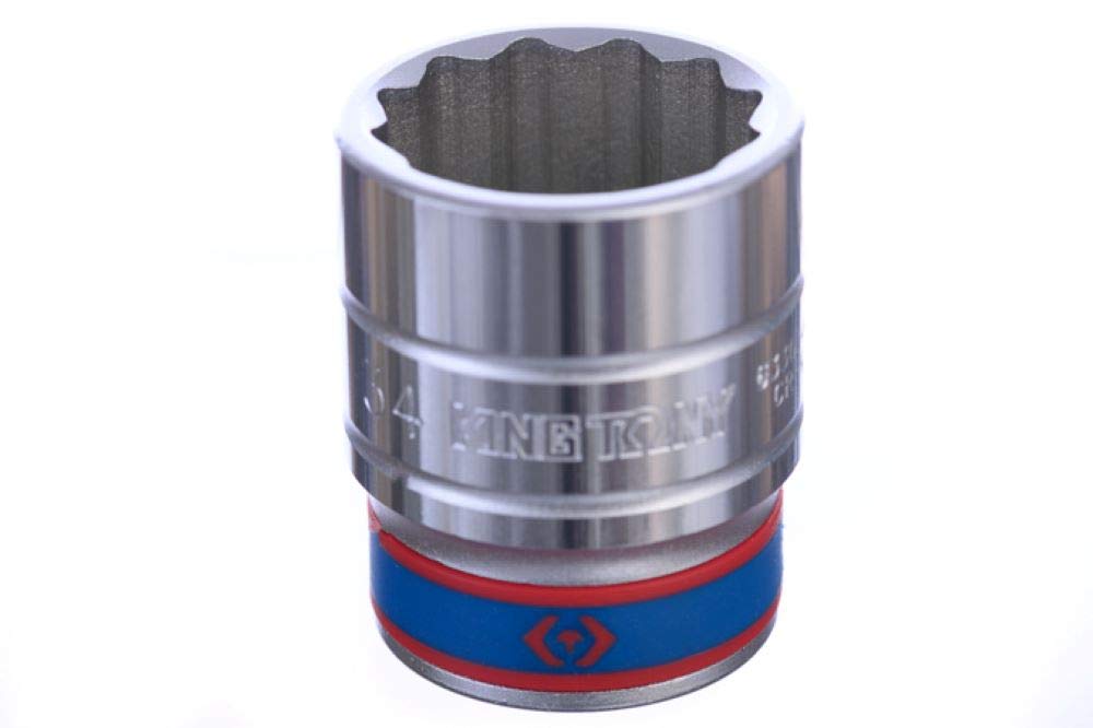 KING TONY 633034M Socket 3/4" Bi-Hexagonal 34mm for DIYers & Professionals, Designed for Repair and Installation tasks 34mm