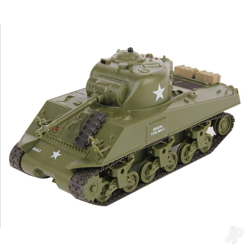 Henglong 1:30 Sherman Easy Eight RC Tank with IR Battle System and Sound