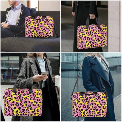 Bolso para portátil estampado leopardo 16 pulgadas miniatura 7