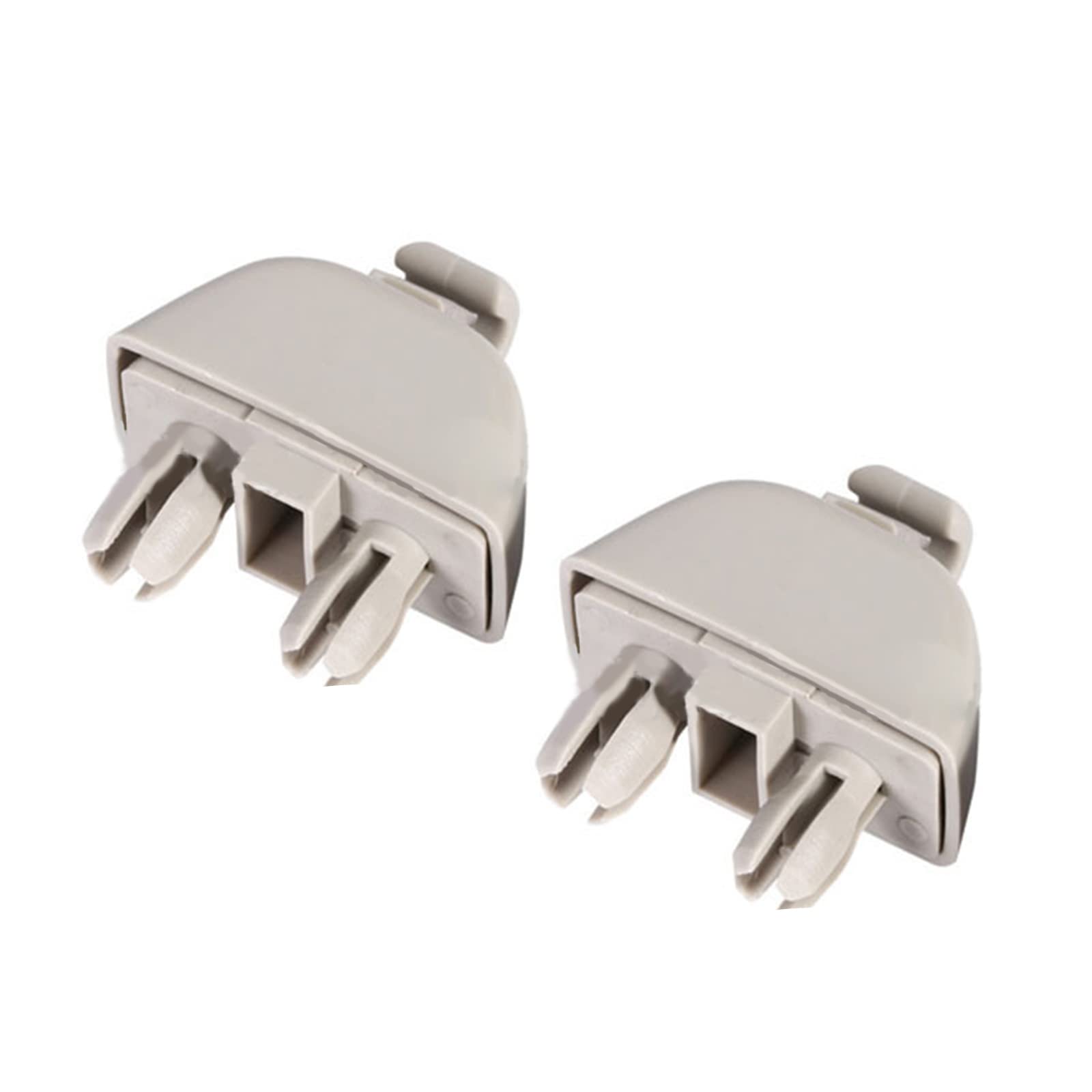 YROHGKPN 1 Pair Sun Clip Hook Bracket Retainer Interior Trim Replacement