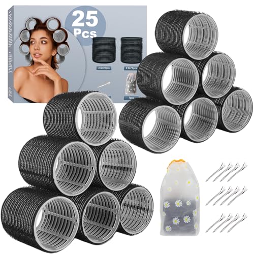 YHOVID Jumbo Hair Rollers Set
