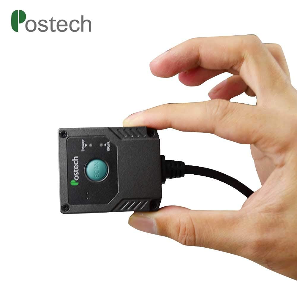 Ms430 Mrz lector de código mini lector de código de barras USB de mano lector de código de barras 2D Qr escáner de código de barras USB para tienda, POS, boletos, venta al por menor