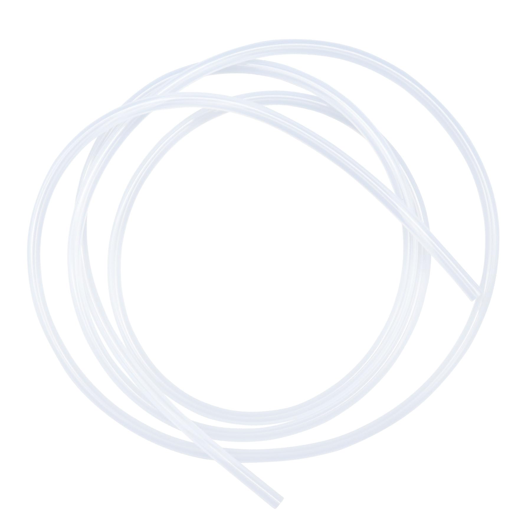 iMeistek Silicone Tubes 2mm ID x 5mm OD (3.5 Metres),Flexible Clear Food Grade Silicone Tube Hose for Air/Water Pump Transfer,Homebrew,Aquarium