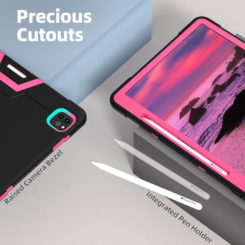 Coque robuste iPad 12.9 hybride renforcée antichoc premium