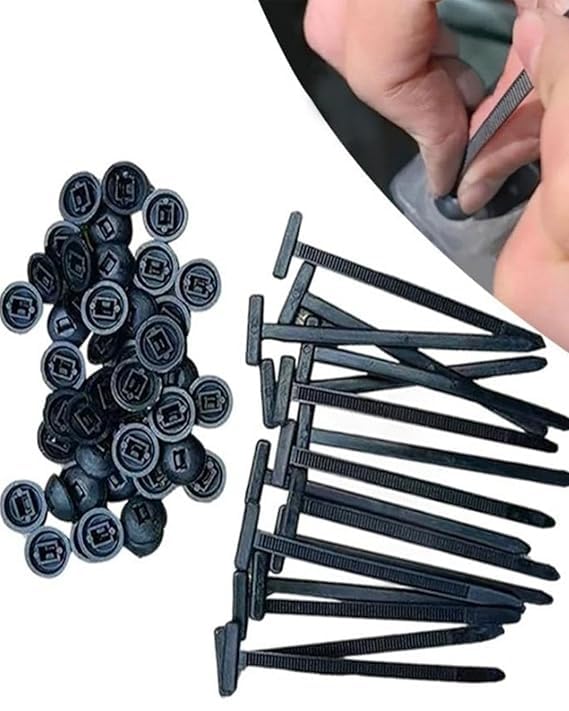 20 PCS Heavy Duty Nylon Universal Cable Tie Buckle – Self-Locking UV Resistant Zip Ties Holder for Car Daily Repair, Home DIY, Wiring & Cable Management (20)-image-26
