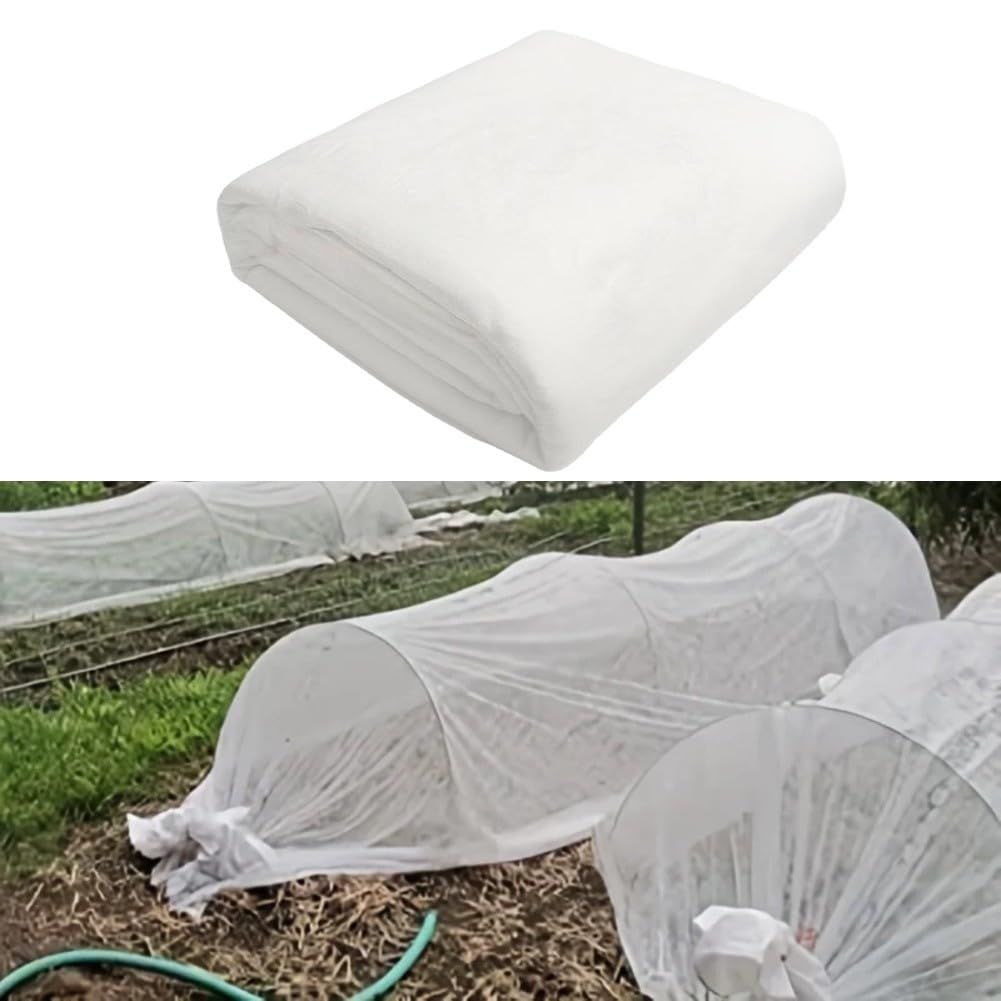 Cubiertas para plantas de protección contra heladas, manta de tela térmica hortícola para invierno, jardín, uso al aire libre, tela gruesa 3 x 5 m (verde 3 x 18 m)