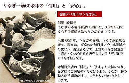 浜名湖山吹 国産うなぎ長蒲焼き5尾 肝吸い の商品画像 4