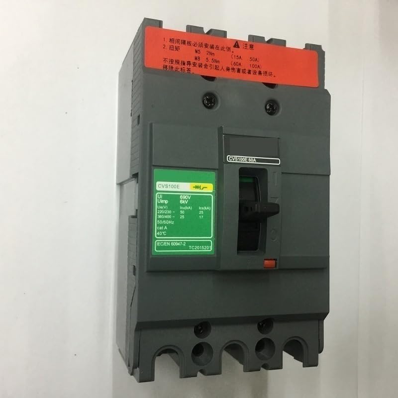 Disjoncteur boîtier moulé CVS 25KA compact triphasé pour tableau 415V
