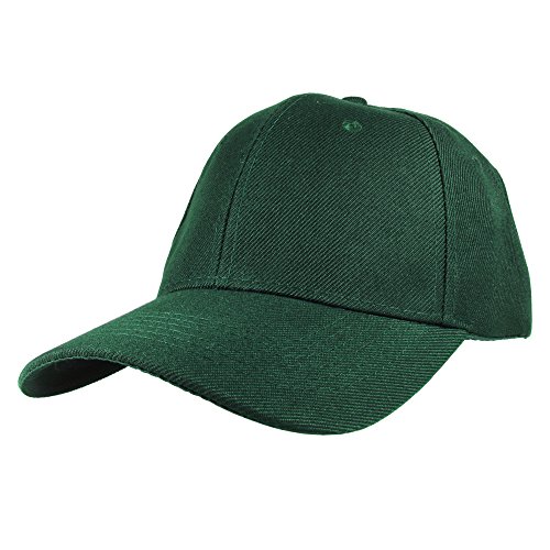 Image of Gelante Plain Blank Baseball Caps Adjustable Back Strap Wholesale Lot 6 Pack