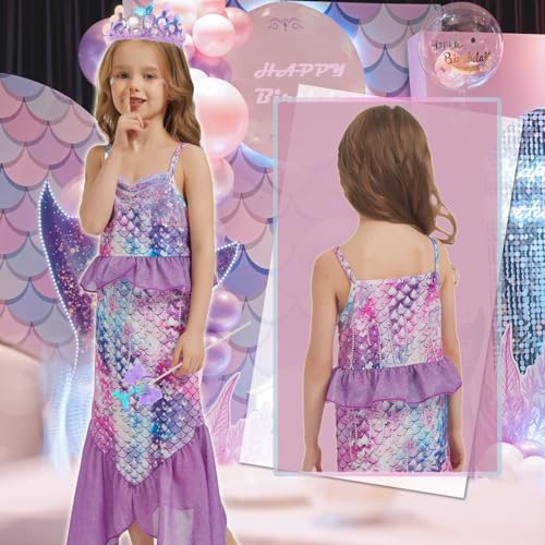 Disfraz de Sirena para Niñas 11-12 Años miniatura 5