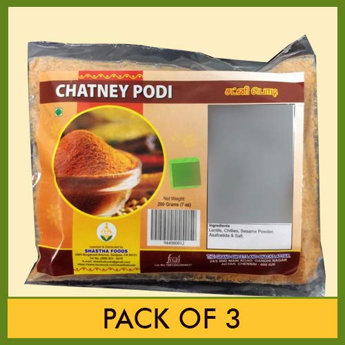 The Grand Sweets and Snacks(GSS) Chutney Powder/Podi (Pack