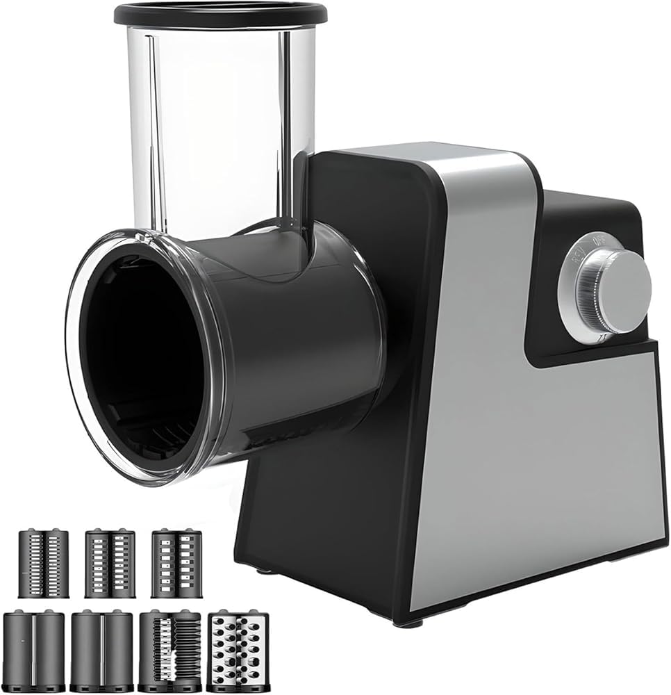 Picadora eléctrica automática de verduras, rallador multifuncional para patatas, pepinos, zanahorias, queso, ensaladeras, para el hogar, cocina, cortador de verduras