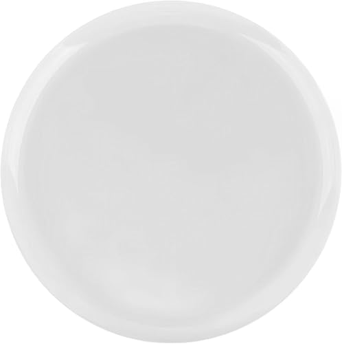 Miniatura 2 de Smarty Had A Party Platos de repostería de plástico transparente con diseño redondo plano (6.25 pulgadas), paquete de 10, desechables y elegantes,