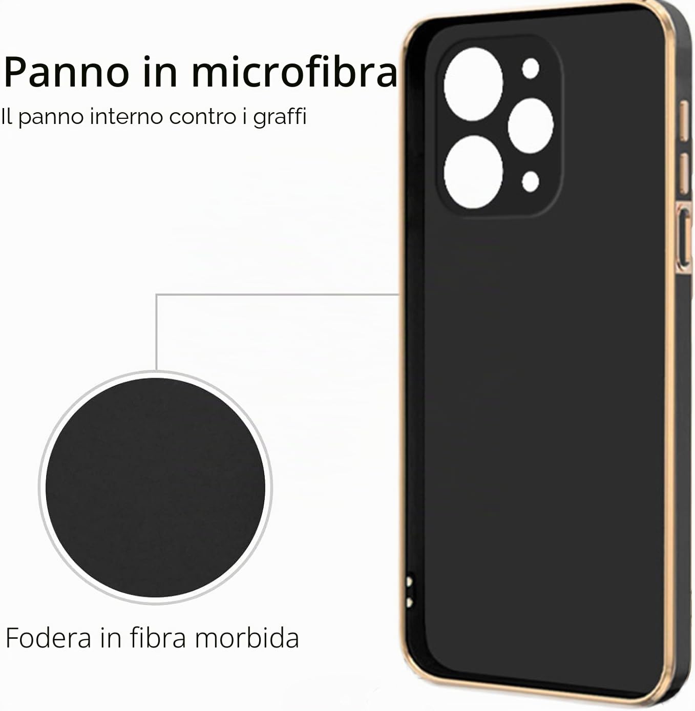 Custodia Con Collana Per Honor X8A – Cover A Cuore Con Cordino Regolabile 1,5m, TPU Antiurto, Bordi Dorati, Pratica E Resistente